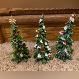 Christmas Tree 3 ornaments NWOT